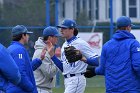 Baseball vs Babson  Wheaton College Baseball vs Babson during NEWMAC Championship Tournament. - (Photo by Keith Nordstrom) : Wheaton, baseball, NEWMAC